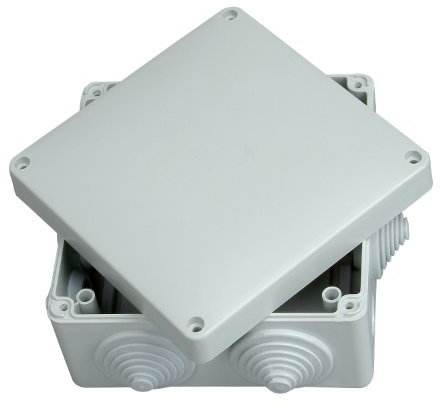 Kopp 351004009 Abzweigdose Aufputz-Feuchtraum, IP 54/65, 140 x 140 x 79 mm