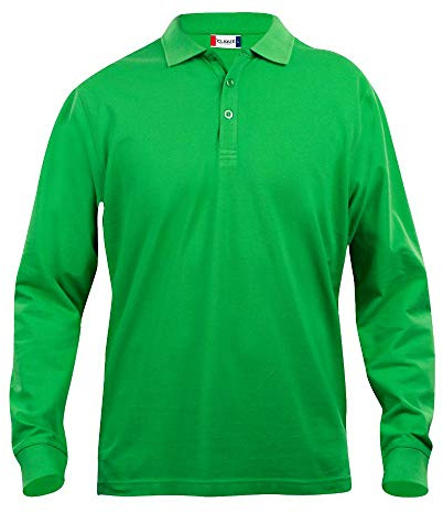 Clique Herren Classic Long Sleeve Polo Poloshirt