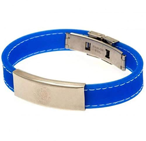 Leicester City FC Bracciale Silicone – Cucita BL Merchandise Ufficiale