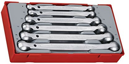 Teng TT6506 Metric Double Flex Wrenches (6 Pieces)