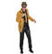 Pailletten Show Jacket gold, Erwachsenen-Größe:52/54