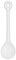 Holst Porzellan KPL 811 Löffel 11 cm gerade Form, weiß, 6 Einheiten