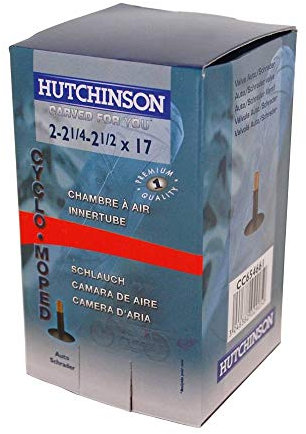 Hutchinson CAA Motorise neumático de Bicicleta, Unisex Adulto, Negro, 2-21/4-21/2 x 17