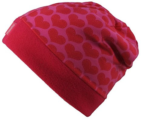 maximo Mädchenbeanie Insta Fleece Rot 49