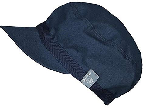 PICKAPOOH Schirmmütze Mika mit UV-Schutz für Kinder und Erwachsene Bio-Baumwolle, Marine Gr. 64