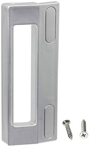 Spares2go Door Handle for Whirlpool Fridge Freezers (190mm, Grey/Silver)