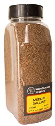 Coarse Ballast Shaker, Brown/50 cu. in.