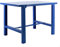 Simon Rack Banco da lavoro per officina, capacità di carico 600 kg, 830x1200x730 mm, Tavolo da lavoro fai da te, Blu - BT6