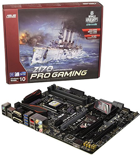 ASUS Z170 Pro Gaming - Placa Base ATX (DIMM, 4 x DDR4, 64 GB, Dual, Intel, PC, UEFI AMI, Socket 1151, HDMI)