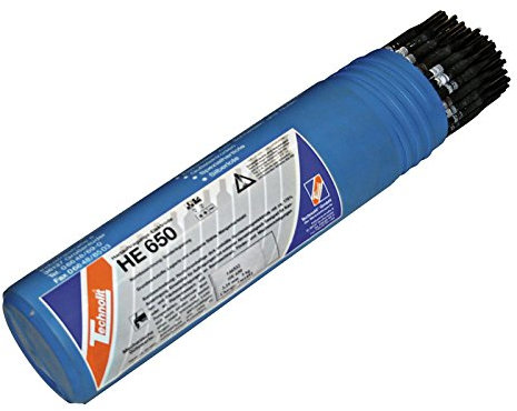 TECHNOLIT HE 650 Hartauftragungs-Elektrode Stabelektrode div. Größe VPE 1kg, Größe:2.5 x 350 mm