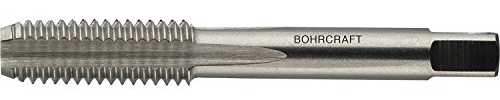 Bohrcraft 41001130800 Hand-Gewindebohrer Fertigschneider HSSG DIN352 6H Gewindegröße M 8/3