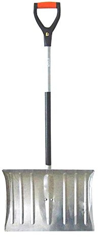 GREENSTAR - Pelle à Neige Aluminium - Poignée Bi-Matière Antidérapante - Godet Large 465 mm x 340 mm