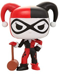 DC Comics Harley Quinn & Mallet POP! Figur 9 cm Exclusive