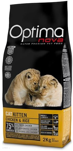 Optima Nova Katzenfutter, Huhn und Reis, 2 kg