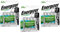 ENERGIZER Lot de 3 Blisters de 4 Accus Piles Rechargeables HR6 Extreme AA 2300mah