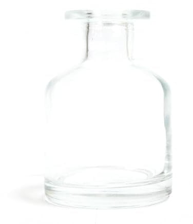 Ancient Wisdom 140ml Round Alchemist Reed Diffuser Bottle - Clear