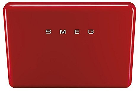 Smeg KFAB75RD De pared Rojo 649m³/h A+ - Campana (649 m³/h, Recirculación, A, A, E, 67 dB)