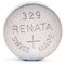 Renata / Swatch Group - Pila botón óxido de plata 329 RENATA 1.55V 37mAh - Blister(s) x 1