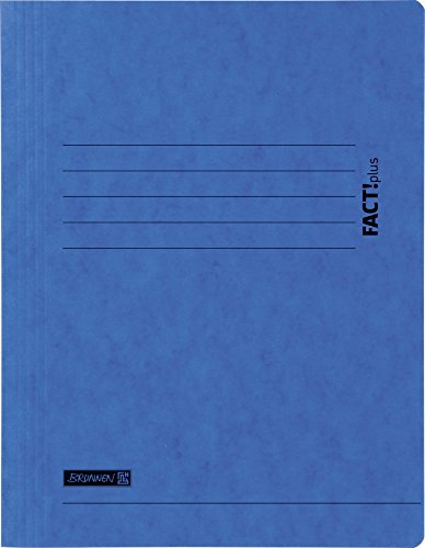 Brunnen 102015330 Jurismappe A4 Fact!plus (Karton, 320 g/m²) blau