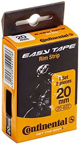 Continental Easy Tape Hockdruck Felgenband schwarz, One Size
