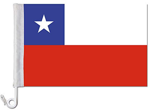Everflag Auto-Fahne: Chile - Premiumqualität