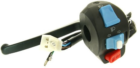 101 Octane Schalterelement Lenker Links mit Bremshebel