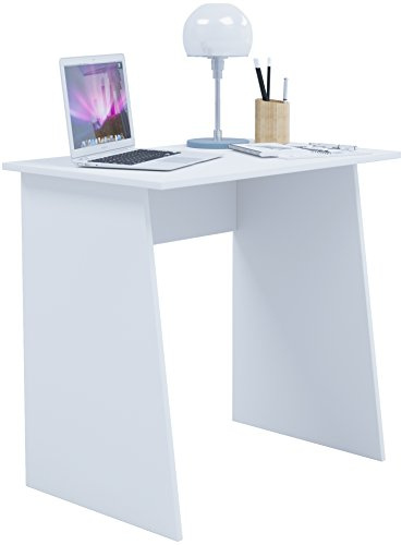 VCM Computertisch | Maße ca. H. 74 x B. 80 x T. 50 cm | stylische Seitenteile | Schreibtisch - Masola Mini