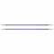 KnitPro K47010 Sockennadeln, Metal, Blau, 15cm / 4.5mm