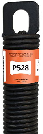 P528 71,1 cm Steckende Garagentorfeder (0,207 Zoll #5 Draht)