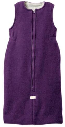 disana Walk Schlafsack Bio Schurwolle pflaume Gr. 60 cm