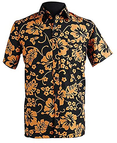Fuman Hawaiian Beach Shirt Button Hemd Cosplay T-Shirt Kostüm