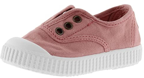 victoria Plimsoll 1915 GEFÄRBTES Canvas DREC & Gummiband Nude 28
