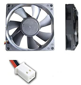 Evercool 80 x 80 x 10mm 2 pin 12v Long life Cooling Fan