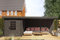 Gartenhaus/Blockhütte Fonteyn Petra Flachdach 590x300 cm Hochdruck imprägniert