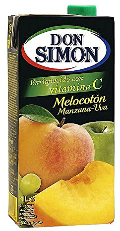 Don Simon Zumo Melocotón, Manzana y Uva, 1L