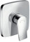 Hansgrohe 31456000 Metris Manual Shower Mixer, Chrome, Silver, Square
