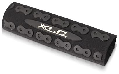 XLC Unisex – Erwachsene Kettenstrebenschutz CP-N03, Schwarz, 200x160x160 mm