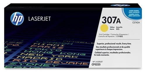 HP Genuine Yellow Laserjet Toner 307A