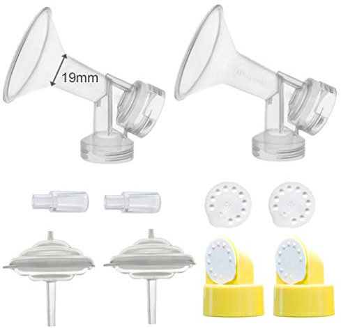 Protector de mamas Maymom para Medela Freestyle Pumps (19mm flange)