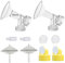 Maymom Breast Shield Set and Accessories for Medela Freestyle Breast Pump (19 mm)
