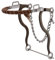 Weaver Leather Hackamore Reithalfter mit braunem Latigo-Leder