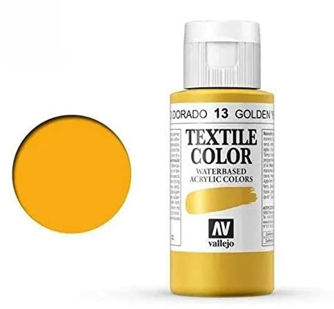 Textile Color Semiopaco 13 Amarillo Dorado 60ml