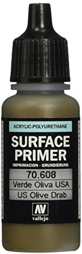 Vallejo Model Color 17 ml Polyurethan Primer - US Olive Drab