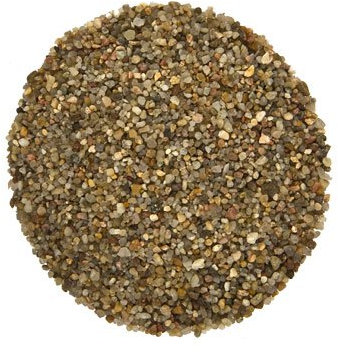 Aquariumpflanzen.net 25kg Aquarienkies dunkel/rötlich, Körnung 1-3mm, Aquariumkies