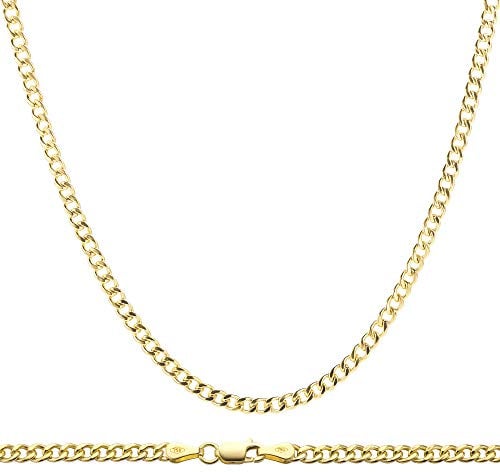 PRINS JEWELS 18 Karat / 750 Panzerkette Gelbgold Unisex - Breite 3 mm