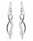 Tuscany Silver Women's Sterling Silver Twist Spoon Drop Earrings
