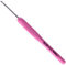 Tulip Etimo Rose Crochet Hook-Size 6/3.5mm Häkelnadel, Silikon, Pink, c1