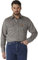 Wrangler Men's Flame Resistant Western Two Pocket Snap Shirt, Charcoal, Medium