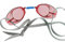 Malmsten Schwedenbrille Classic | Schwimmbrille | Swedish Goggles | Montageset (rot)