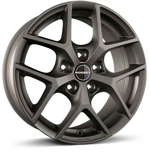 Borbet Y titan matt 7,5x17 ET32 5.00x120 Hub Bore 72.50 mm - Alu felgen